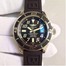 Réplique Breitling Superocean 42 A1736402/BA32 en acier inoxydable avec cadran noir