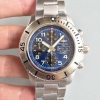 Réplique Breitling Superocean Chronograph Steelfish Cadran Bleu en acier inoxydable A13341C3/C893