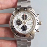 Réplique Breitling Superocean Chronograph Steelfish A13341C3.G782.162A Cadran Blanc en acier inoxydable