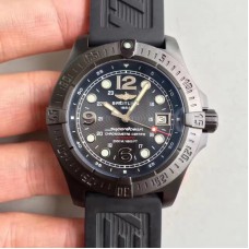 Réplique Breitling Superocean Steelfish A17390 cadran noir PVD