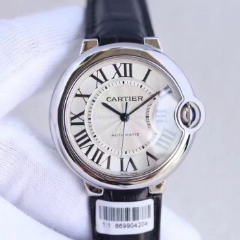 Ballon Bleu De Cartier Dames 36MM W6900556 Acier inoxydable Cadran argenté