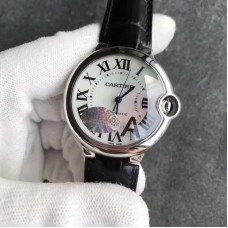 Ballon Bleu De Cartier W69017Z4 36MM Acier inoxydable Cadran blanc