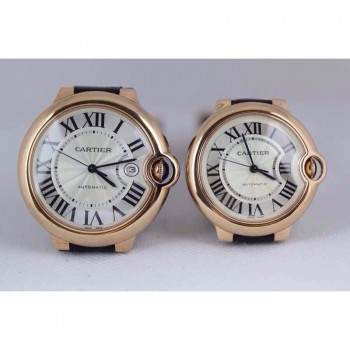 Cartier Ballon Bleu 24K Gold Enveloppé 36MM 1:1 Or rose