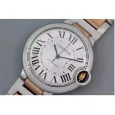 Cartier Ballon Bleu 42MM Or rose & Acier inoxydable