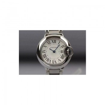 Cartier Ballon Bleu Dames 28MM Cadran blanc Quartz 