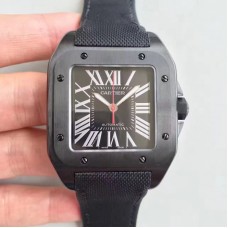 Cartier Santos 100 XL WSSA0006 Noir PVD Cadran noir