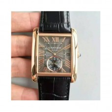 Cartier Tank WGTA0014 Or rose Grey Dial