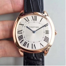 Drive de Cartier Extra-Flat WGNM0006 Or rose Cadran argenté