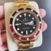 Réplique Montre Rolex GMT-Master II Or Jaune 116758 SARU