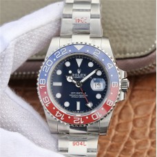 Réplique Montre Rolex GMT-Master II En Or Blanc Pepsi Oyster 126719BLRO-0003