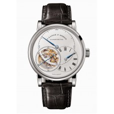 Réplique A. Lange & Sohne Richard Lange Tourbillon Pour le Mérite Or Blanc / Argent 760.026