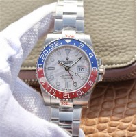 Réplique Montre Rolex GMT-Master II Oyster 40 mm En Or Blanc M126719BLRO