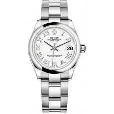 Réplique Rolex Datejust 31 Oystersteel Cadran Blanc m278240-0003