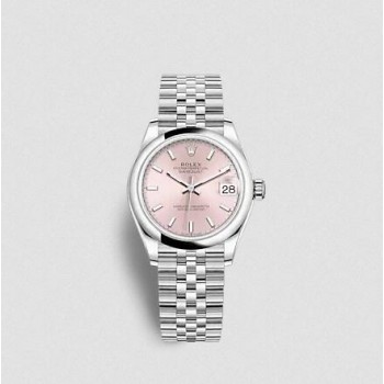 Réplique Rolex Datejust 31 Bracelet Jubilee En Acier Inoxydable à Cadran Rose 278240-0008