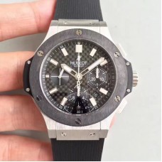 Réplique Hublot Big Bang 301.SB.131.RX cadran en fibre de carbone en acier inoxydable