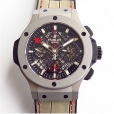 Réplique Hublot Big Bang Aero Bang acier 311.SX.1170.GR cadran squelette noir en acier inoxydable