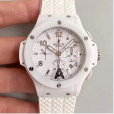 Réplique Hublot Big Bang Aspen 341.CH.230.RW cadran blanc en céramique blanche