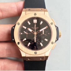 Réplique Hublot Big Bang Evolution 301.PX.1180.RX cadran noir en or rose