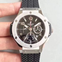 Réplique Hublot Big Bang Evolution 301.SX.130.RX cadran noir en acier inoxydable