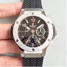 Réplique Hublot Big Bang Evolution 301.SX.130.RX cadran noir en acier inoxydable