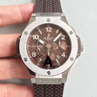 Réplique Hublot Big Bang Evolution 301.SX.130.RX cadran en fibre de carbone brun en acier inoxydable