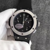 Réplique Hublot Big Bang Evolution Ceramic Ice Bang 301.CK.1140.RX Ceramic Black Dial