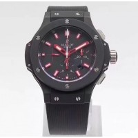 Réplique Hublot Big Bang Evolution Red Magic 301.CI.1123.GR cadran noir en céramique