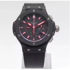 Réplique Hublot Big Bang Evolution Red Magic 301.CI.1123.GR cadran noir en céramique