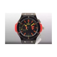 Réplique Hublot Big Bang Red Devil Manchester PVD cadran noir