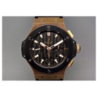 Réplique Hublot Big Bang cadran en fibre de carbone en or rose