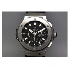 Réplique Hublot Big Bang en acier inoxydable cadran noir