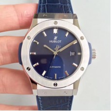 Réplique Hublot Classic Fusion Titanium Blue 511.NX.7170.LR Titanium Blue Dial