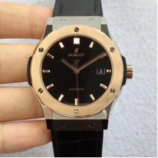 Réplique Hublot Classic Fusion Titanium King Gold 511.NO.1181.LR Titanium Black Dial