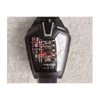 Réplique Hublot LaFerrari MP-05 cadran squelette rouge PVD noir