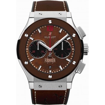 Réplique Hublot Classic Fusion Forbidden X Titane Brun Céramique 521.NC.0589.VR.OPX14