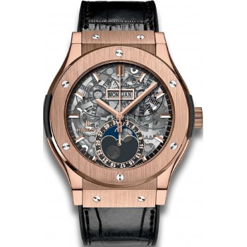 Réplique Hublot Classic Fusion Aerofusion Moonphase 45mm hommes 517.OX.0180.LR