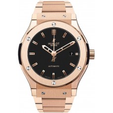 Réplique Hublot Classic Fusion King Or Bracelet 45mm 511.OX.1180.OX