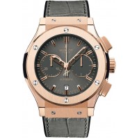 Réplique Hublot Classic Fusion Chrono Racing Gris Roi Or 45mm 521.OX.7080.LR