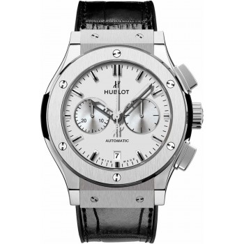 Réplique Hublot Classic Fusion Chronographe Titane Opalin 45mm 521.NX.2610.LR