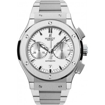 Réplique Hublot Classic Fusion Chrono Titane Opalin Bracelet 45mm 521.NX.2610.NX