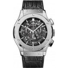 Réplique Hublot Classic Fusion Aero Chronographe Titane 45mm 525.NX.0170.LR