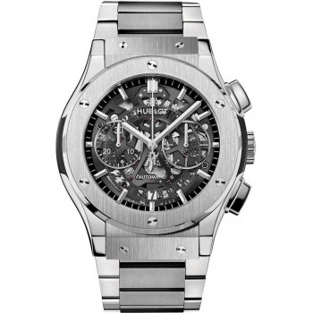 Réplique Hublot Classic Fusion Aero Chrono Titane Bracelet 45mm 525.NX.0170.NX