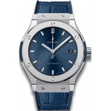 Réplique Hublot Classic Fusion Bleu Titane 45mm 511.NX.7170.LR