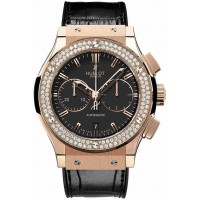 Réplique Hublot Classic Fusion Chronographe Roi Or Diamant 45mm 521.OX.1180.LR.1104