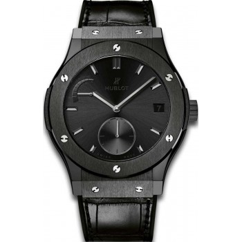 Réplique Hublot Classic Fusion Power Reserve All Black 516.CM.1440.LR