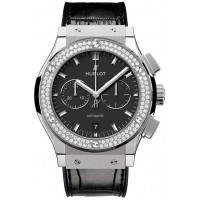 Réplique Hublot Classic Fusion Chronographe Diamants Lunette 541.NX.1171.LR.1104