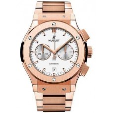 Réplique Hublot Classic Fusion Chronographe Or Rose 18 Carats sur Bracelet 541.OX.2611.OX