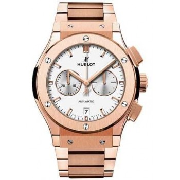 Réplique Hublot Classic Fusion Chronographe Or Rose 18 Carats sur Bracelet 541.OX.2611.OX