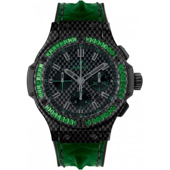 Réplique Hublot Big Bang Lunette Carbone Baguette Tsavorites 44mm 301.QX.1791.HR.1922