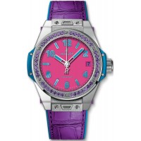 Réplique Hublot Big Bang One Click Pop Art Acier Violet 465.SV.7379.LR.1205.POP16